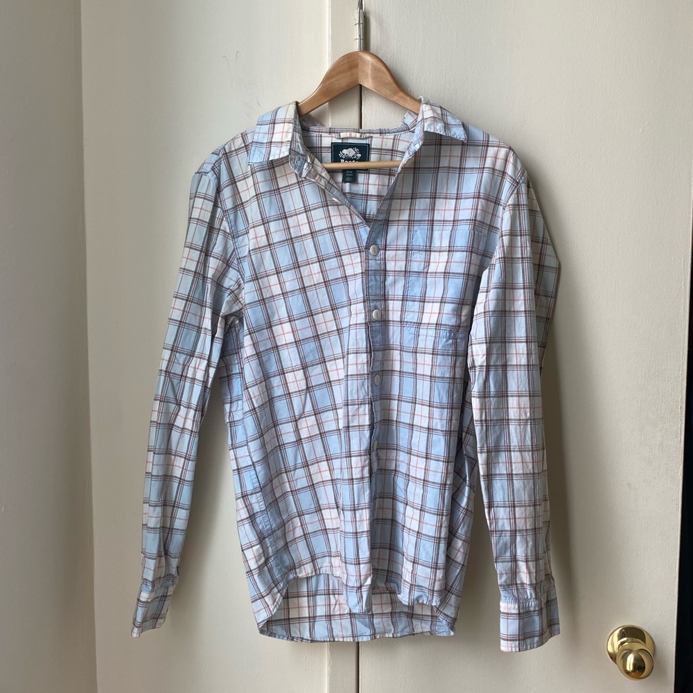 Roots Menโs Button Up Shirt - Picture 1 of 3